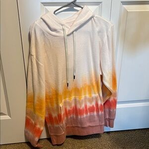 Vibrant Tie-Dye Hoodie Sweater